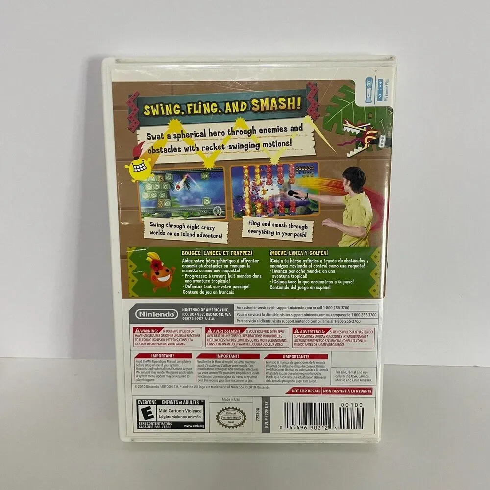 FlingSmash Video Game for Nintendo Wii CIB **READ**